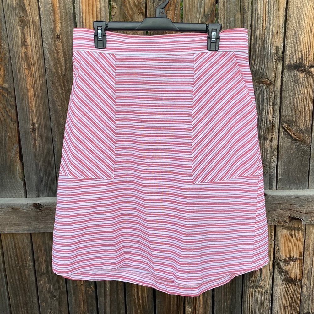 Lane Bryant Striped Skirt